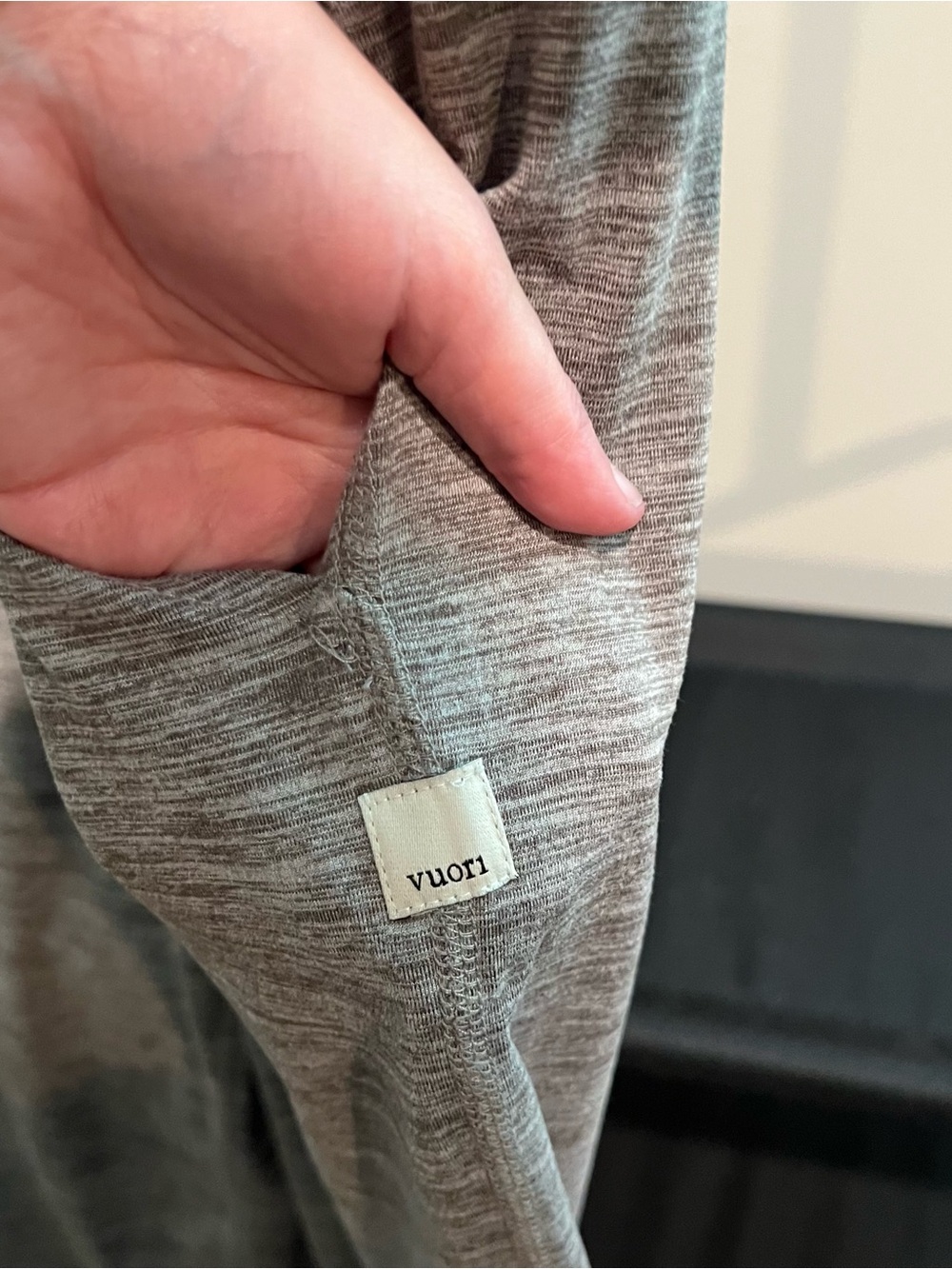Vuori Lux Long-Sleeve V Neck Jumpsuit - Picture 3 of 9